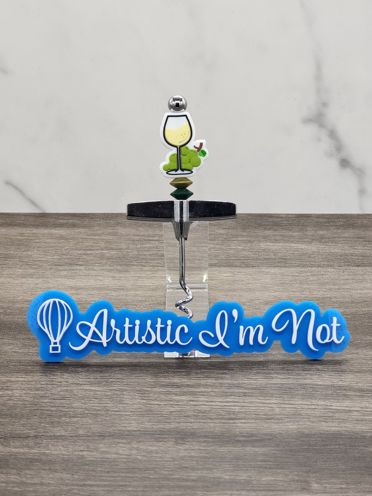 Wine and Dine Beaded Corkscrew