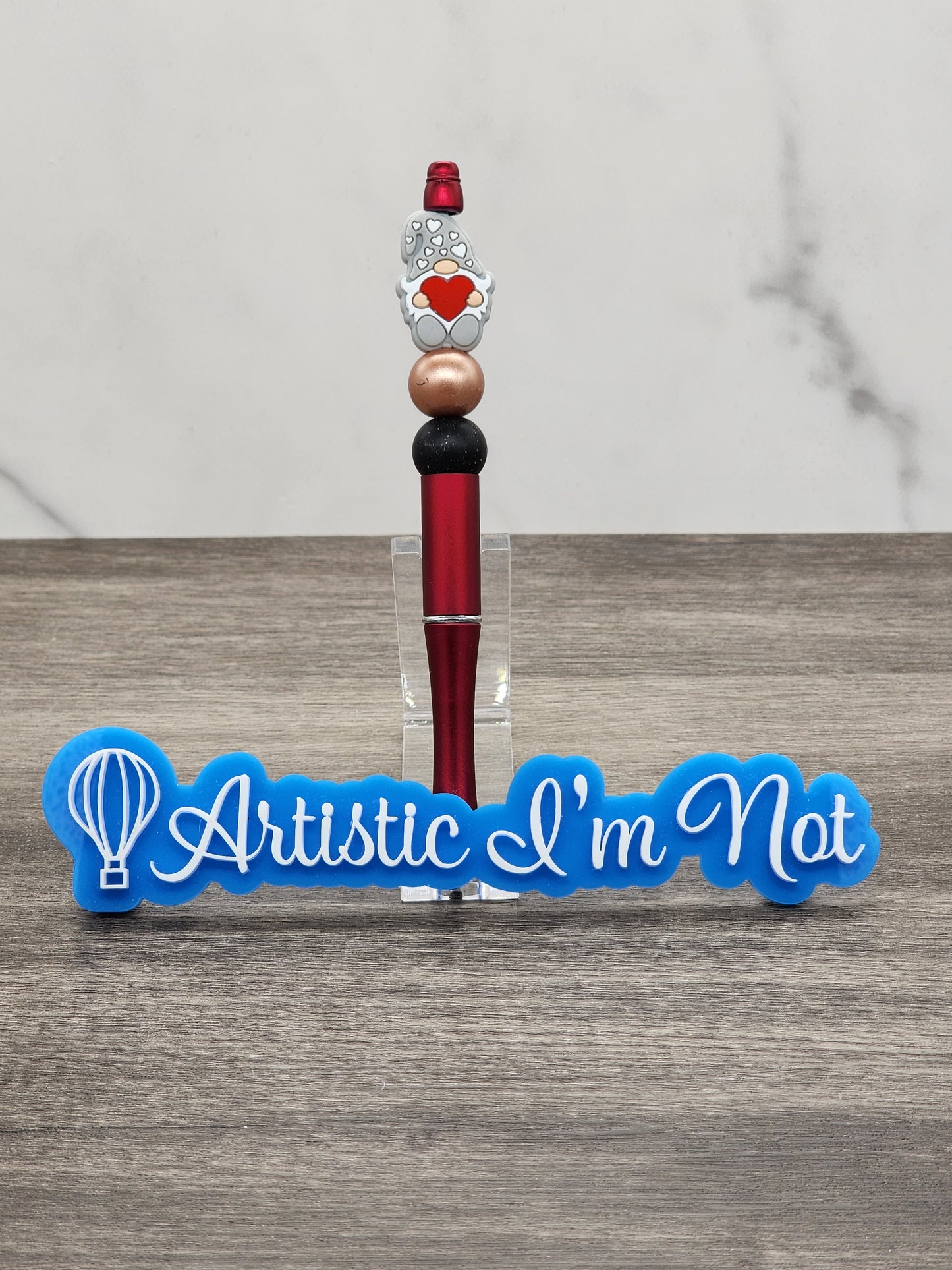 Gnome Love Like Yours Beaded Pen