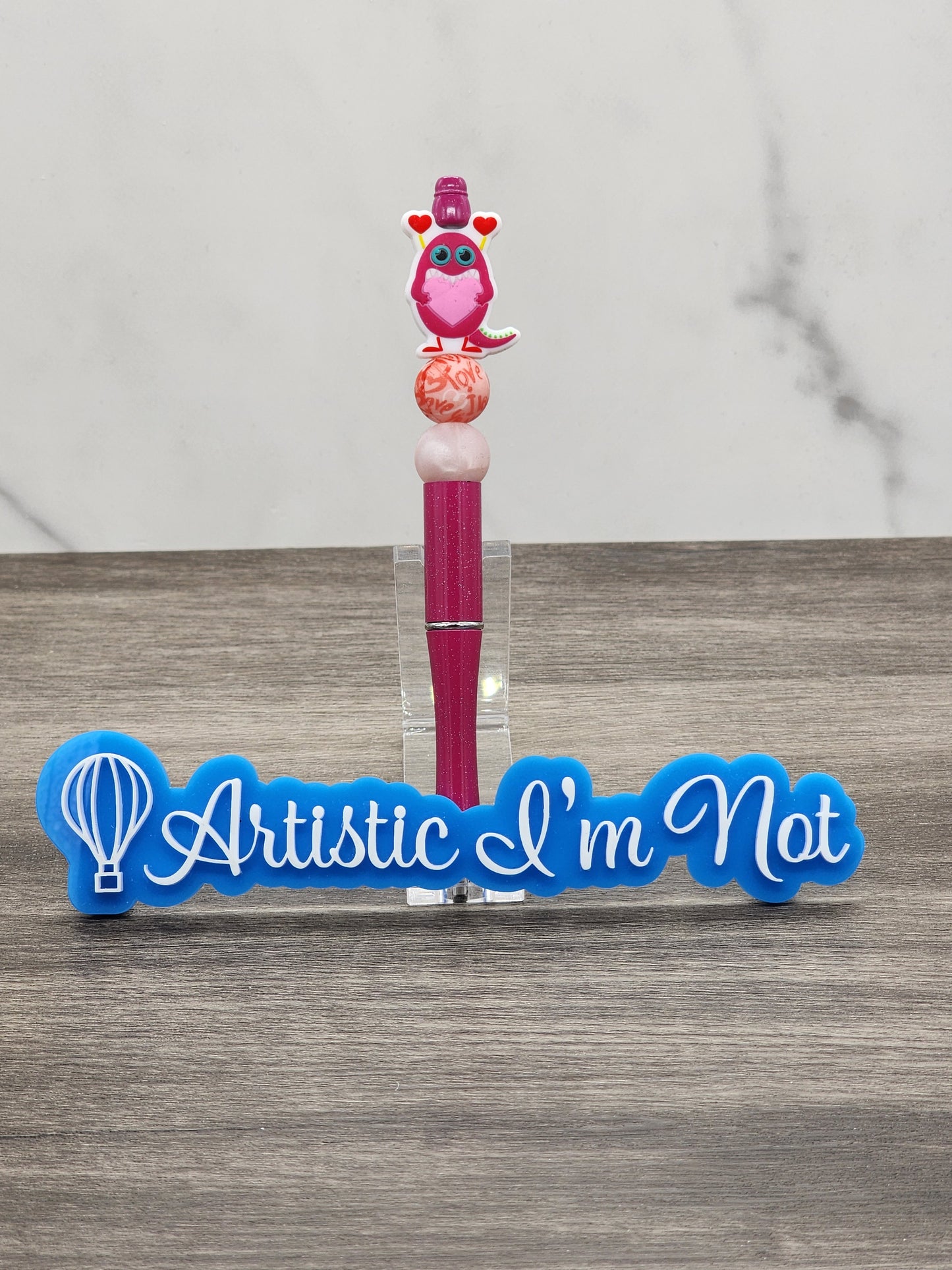 Love Monster Beaded Pen