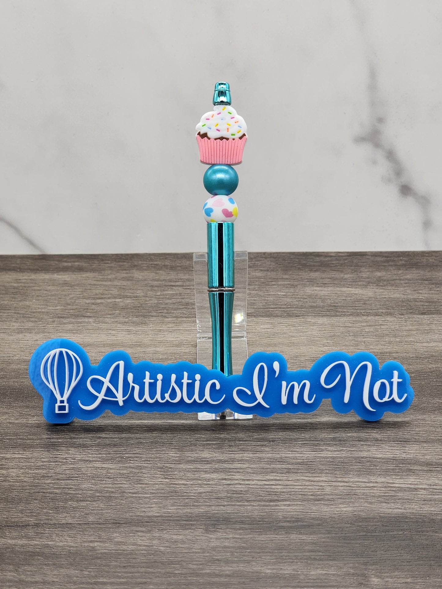 Yummy Cupcakes Beaded Pen