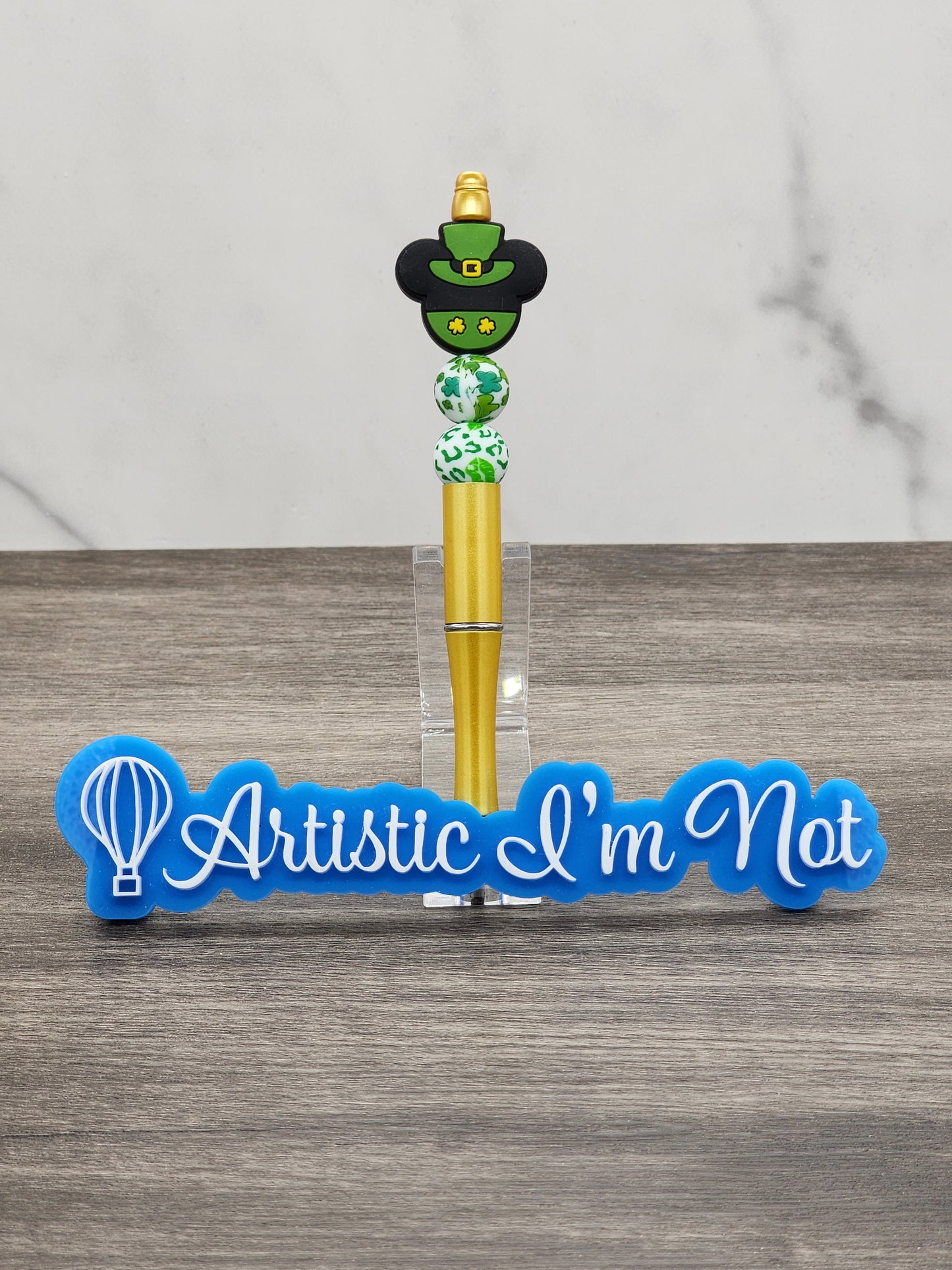 Lucky Mouse Beaded Pen