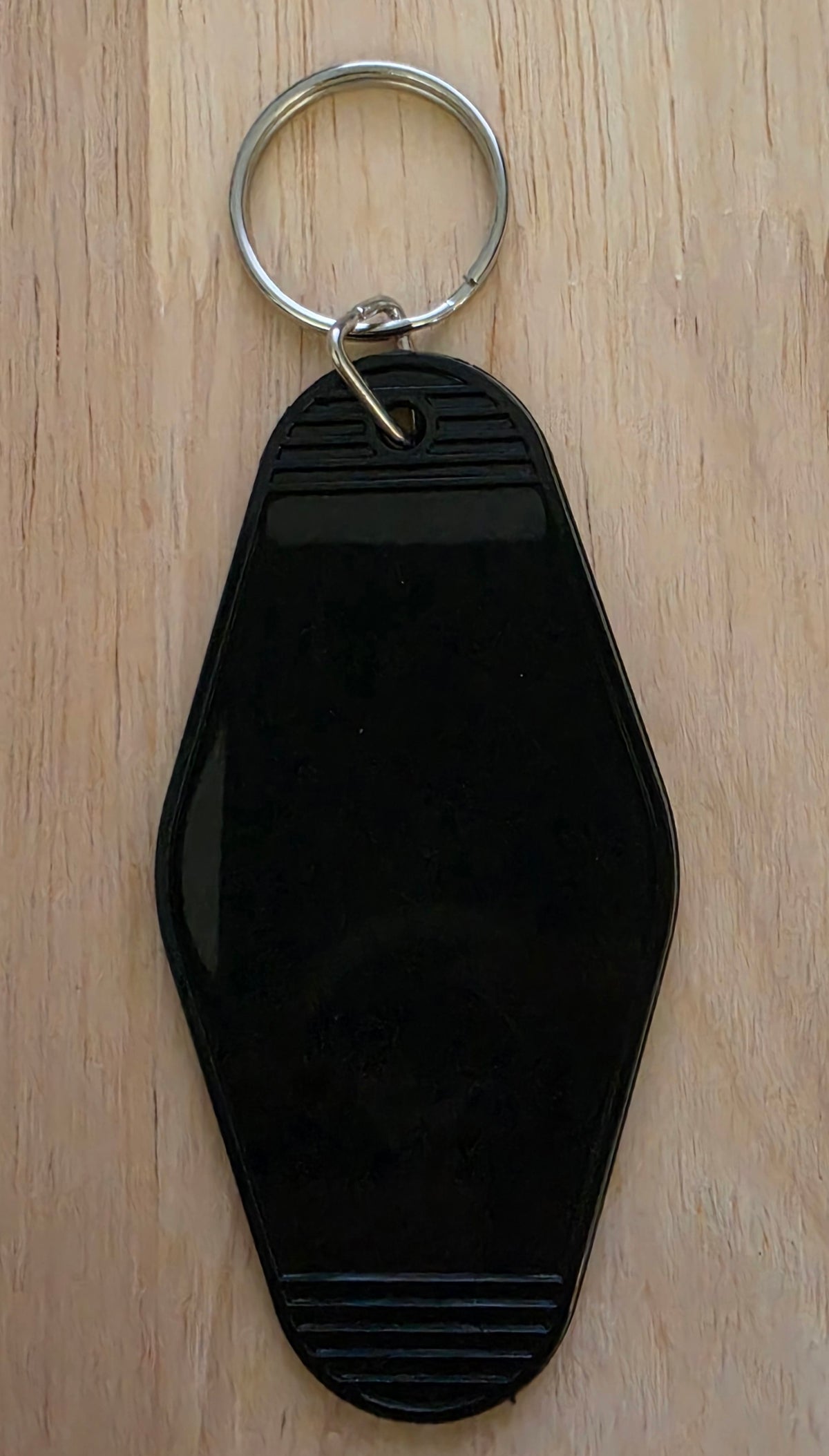 Black Motel Keychain Blank