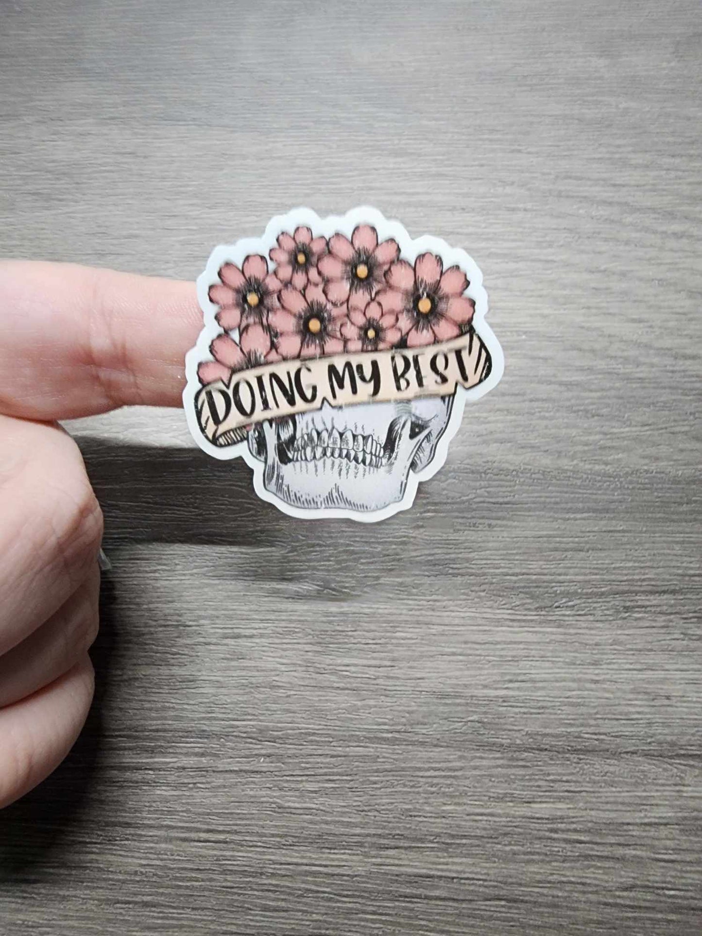 Doing My Best | Vinyl Sticker