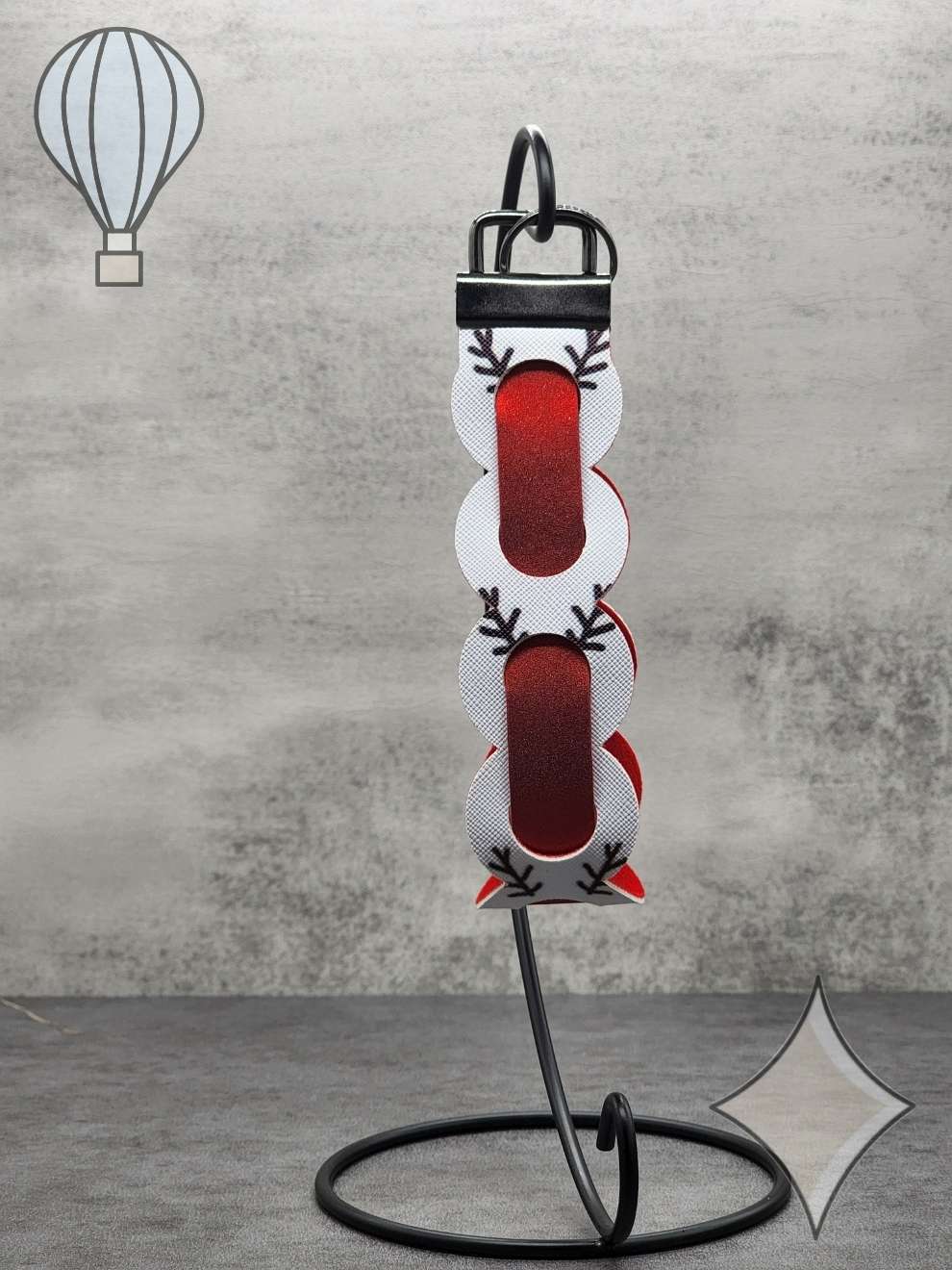 Reindeer Woven Wristlet