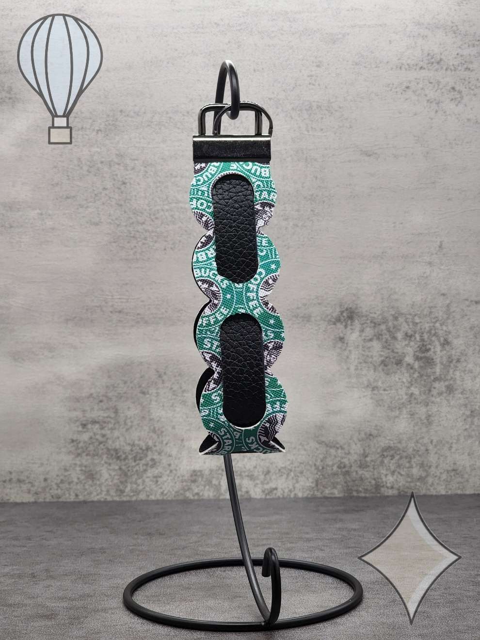 Coffee Mermaid - Brand Inspired Woven Wristlet