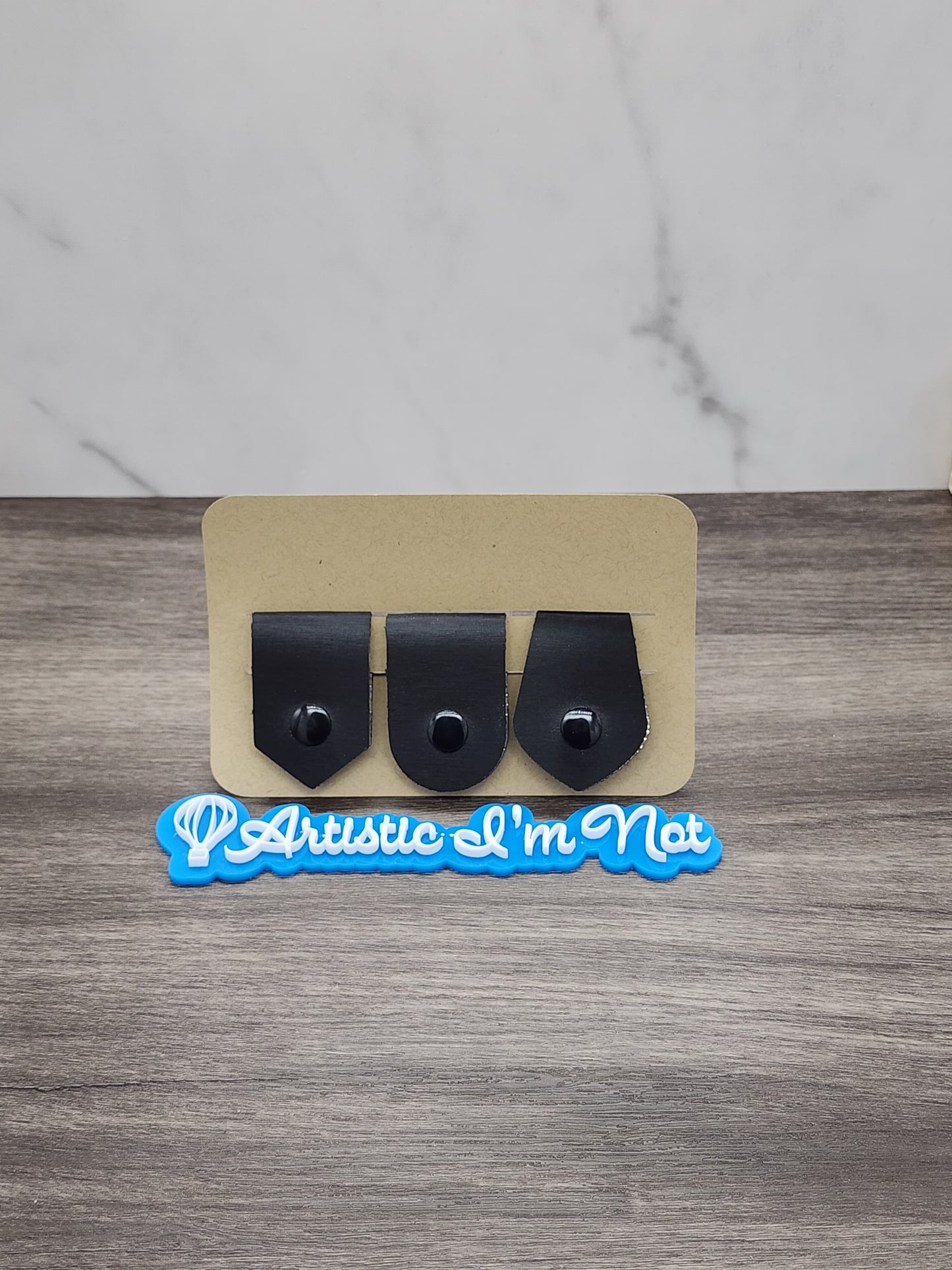 Black 3 Pack Cord Wraps