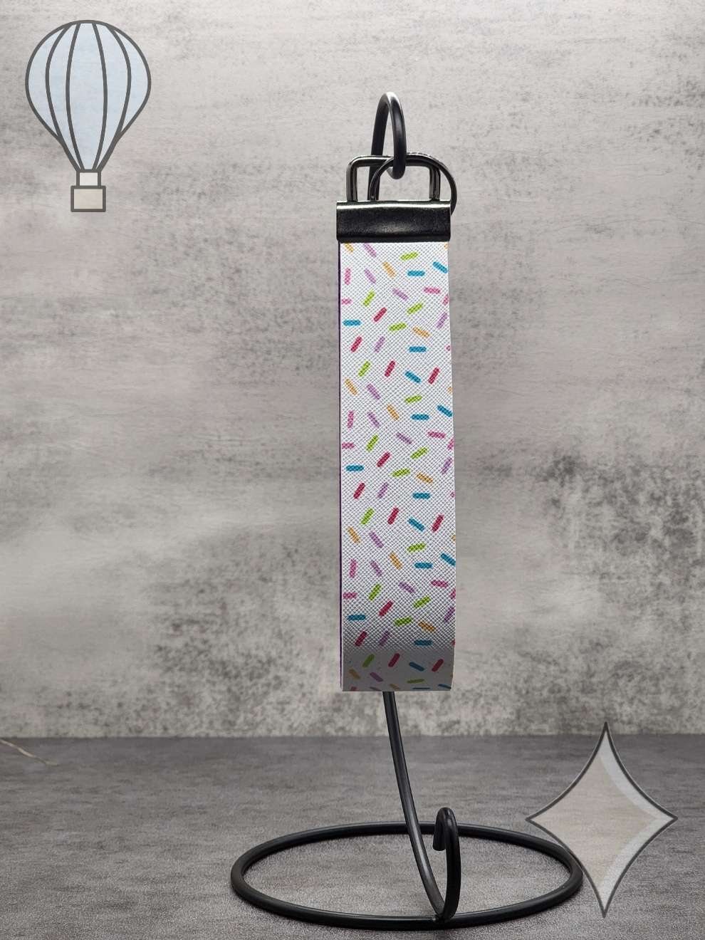 Cupcake Sprinkles Wristlet