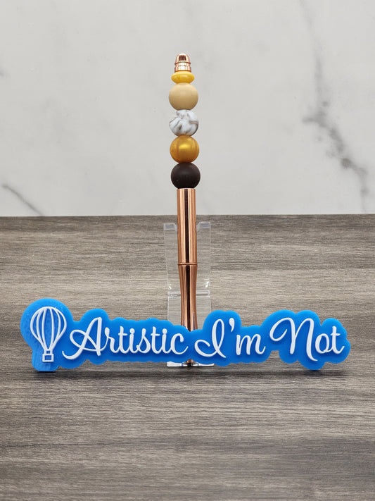 Smores Beaded Metal Pen