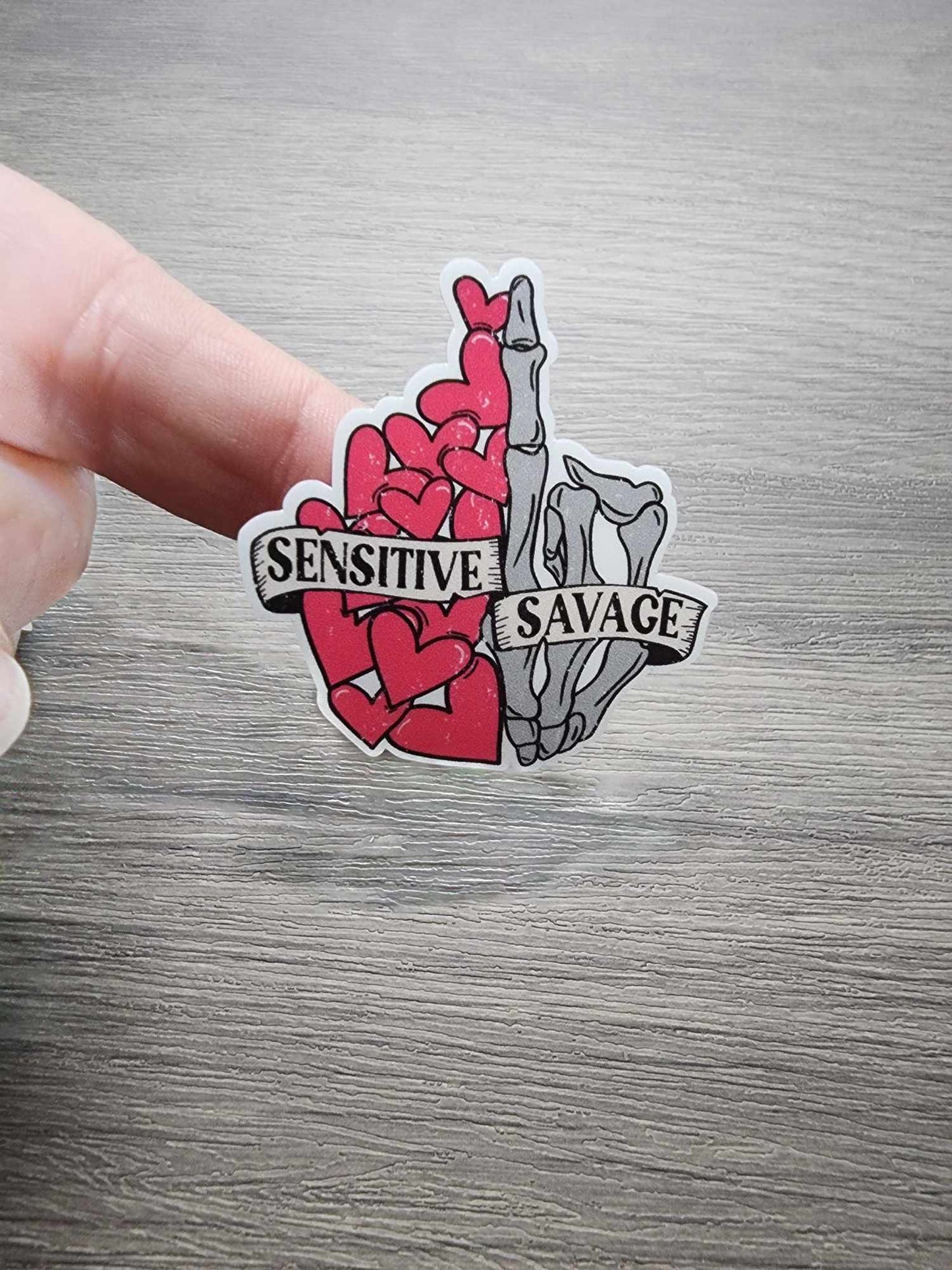 Sensitive Savage | Vinyl Sticker