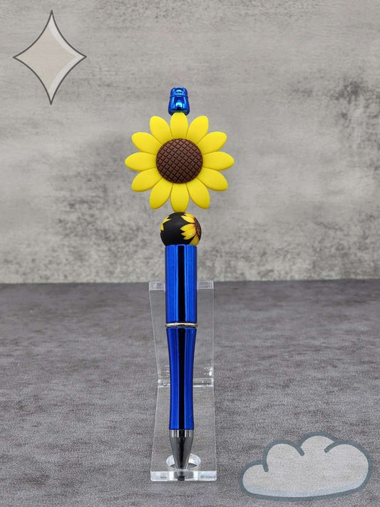 Sunflower Spectacular Beaded Pen